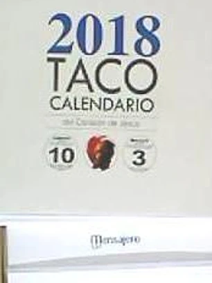 CALENDARIO 2018 PEANA SAGRADO CORAZON