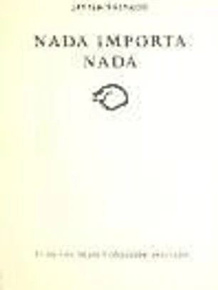 Nada importa nada