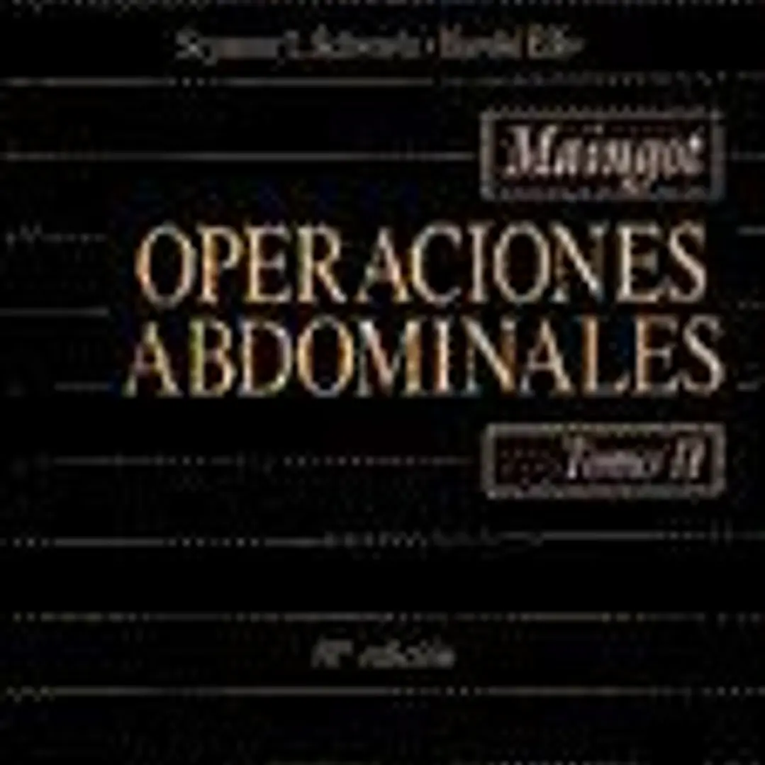 Maingot. Operaciones Abdominales. Tomo 1 1