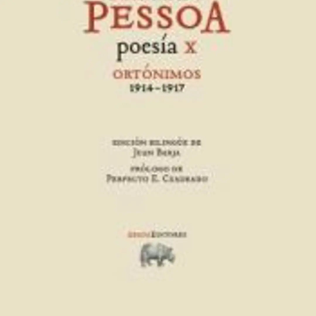 Poesía X. Ortónimos 1914-1917 1