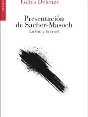 PRESENTACION DE SACHER-MASOCH 2A ED