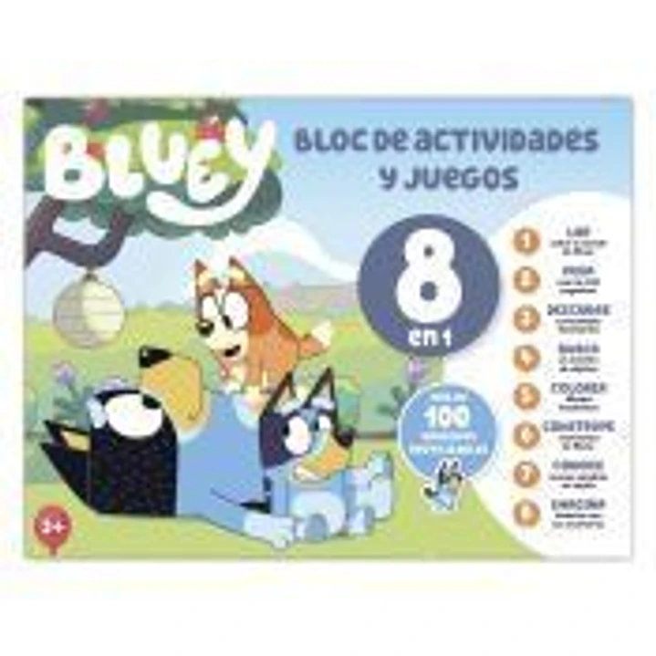 BLOC DE ACTIVIDADES Y JUEGOS 8 EN 1 BLUEY  1
