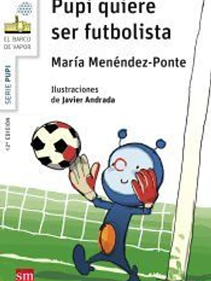 Pupi quiere ser futbolista