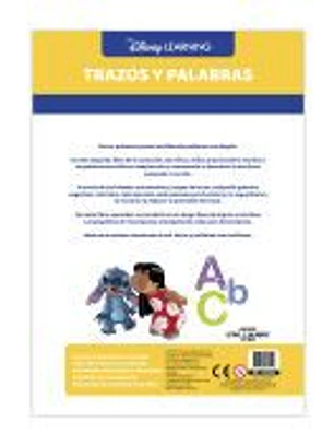 DISNEY - TRAZOS Y PALABRAS - STITCH - 5-6 AÑOS