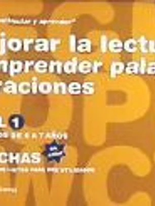 Mejorar la lectura Comprender palabras y oraciones Nivel 1: Fichas en color