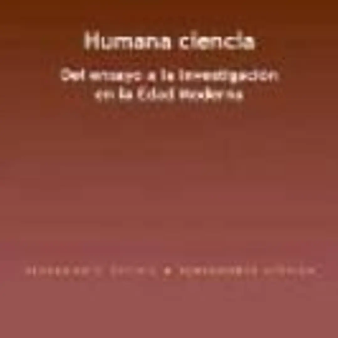 Humana ciencia 1