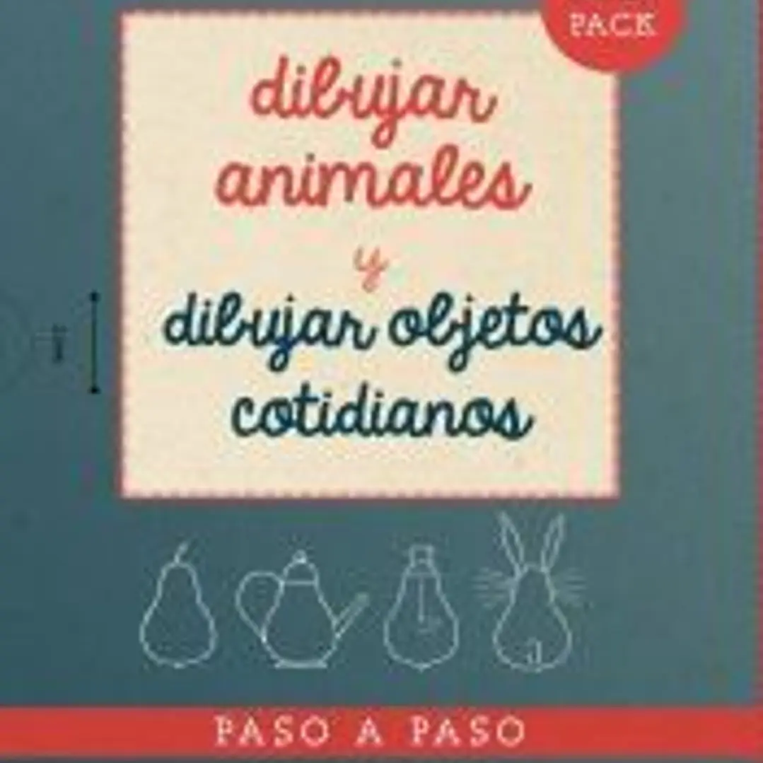 Dibujar animales y dibujar objetos cotidianos (Dual Pack) 1