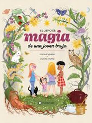 El libro de magia de una joven bruja