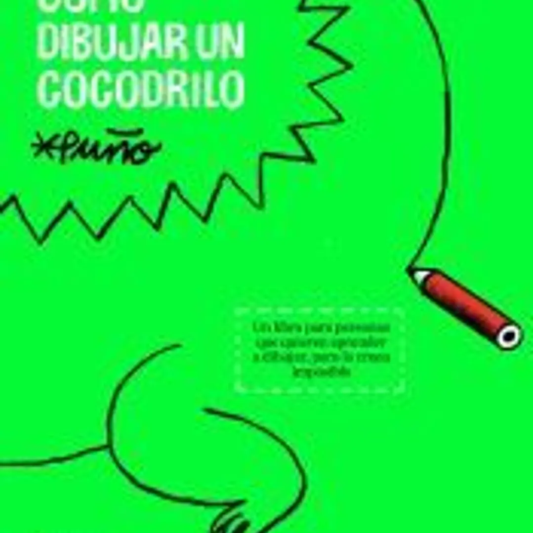 Cómo dibujar un cocodrilo 1
