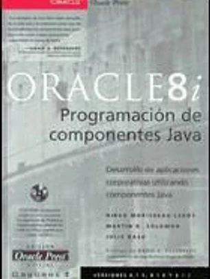Oracle8i. Programación de componentes de Java