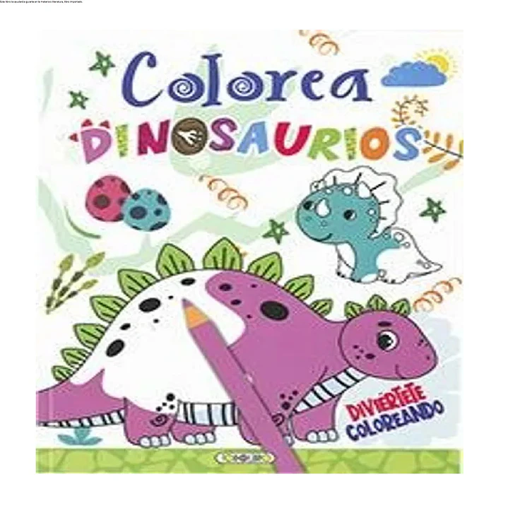 COLOREA DINOSAURIOS 1