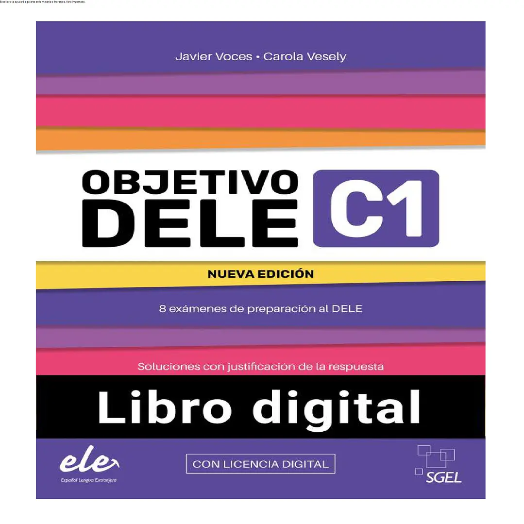 Objetivo DELE C1 LIBRO DIGITAL 1