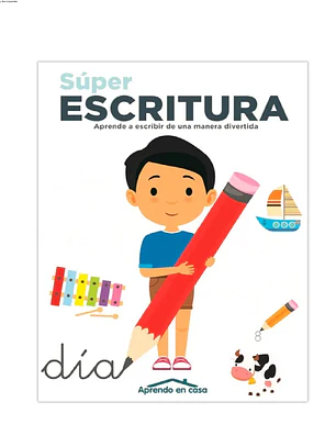 APRENDO EN CASA SÚPER ESCRITURA