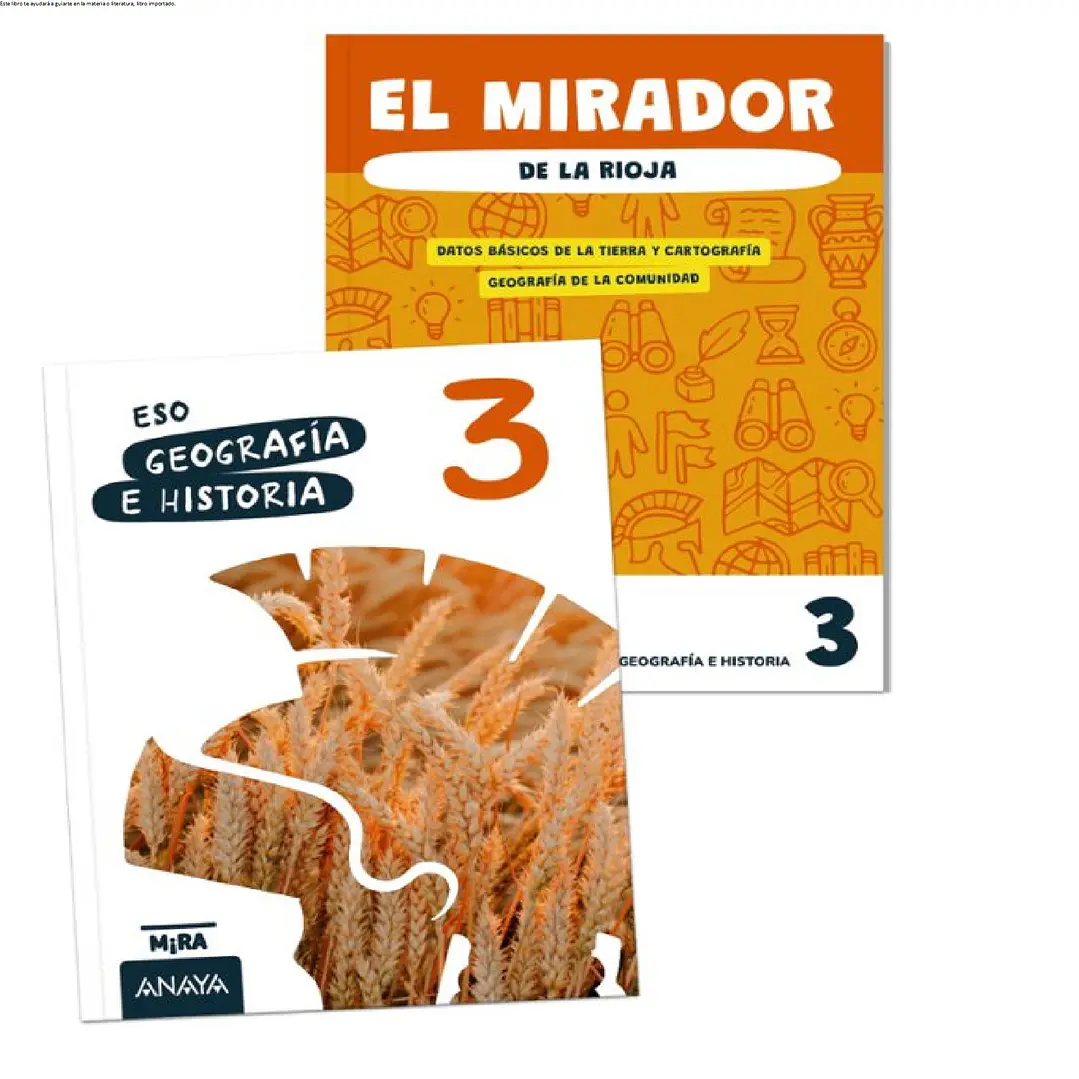 Geografía e Historia 3 + El mirador de La Rioja 1