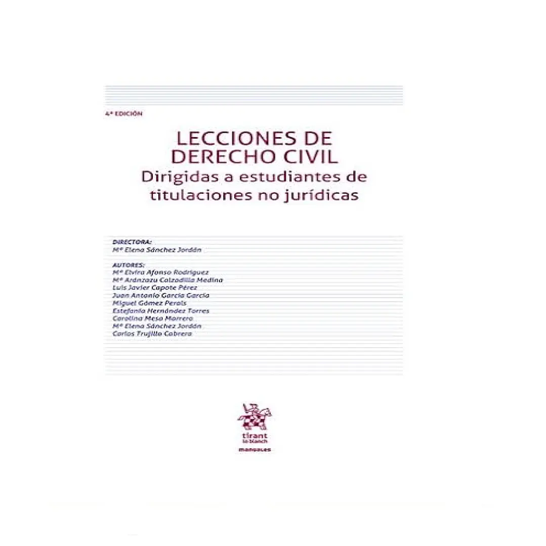 Lecciones de derecho civil -4º edición 1