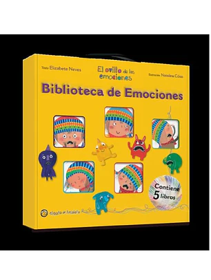 BIBLIOTECA DE EMOCIONES (MALETIN+5 LIBROS)