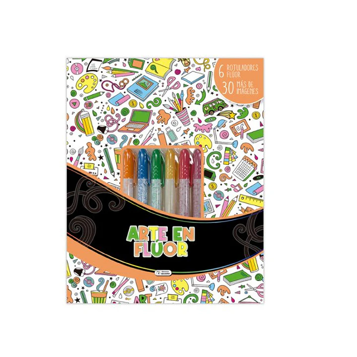 ITEMS PARA COLOREAR - Arte con Fluor 1