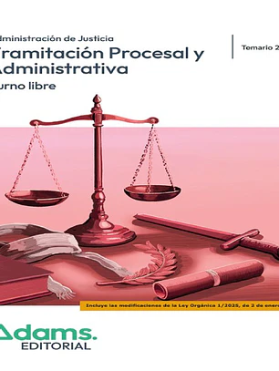 Temario 2 Tramitación Procesal y Administrativa, turno libre