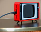 Porta Teléfono Retro estilo TV antigua - Miniatura 3