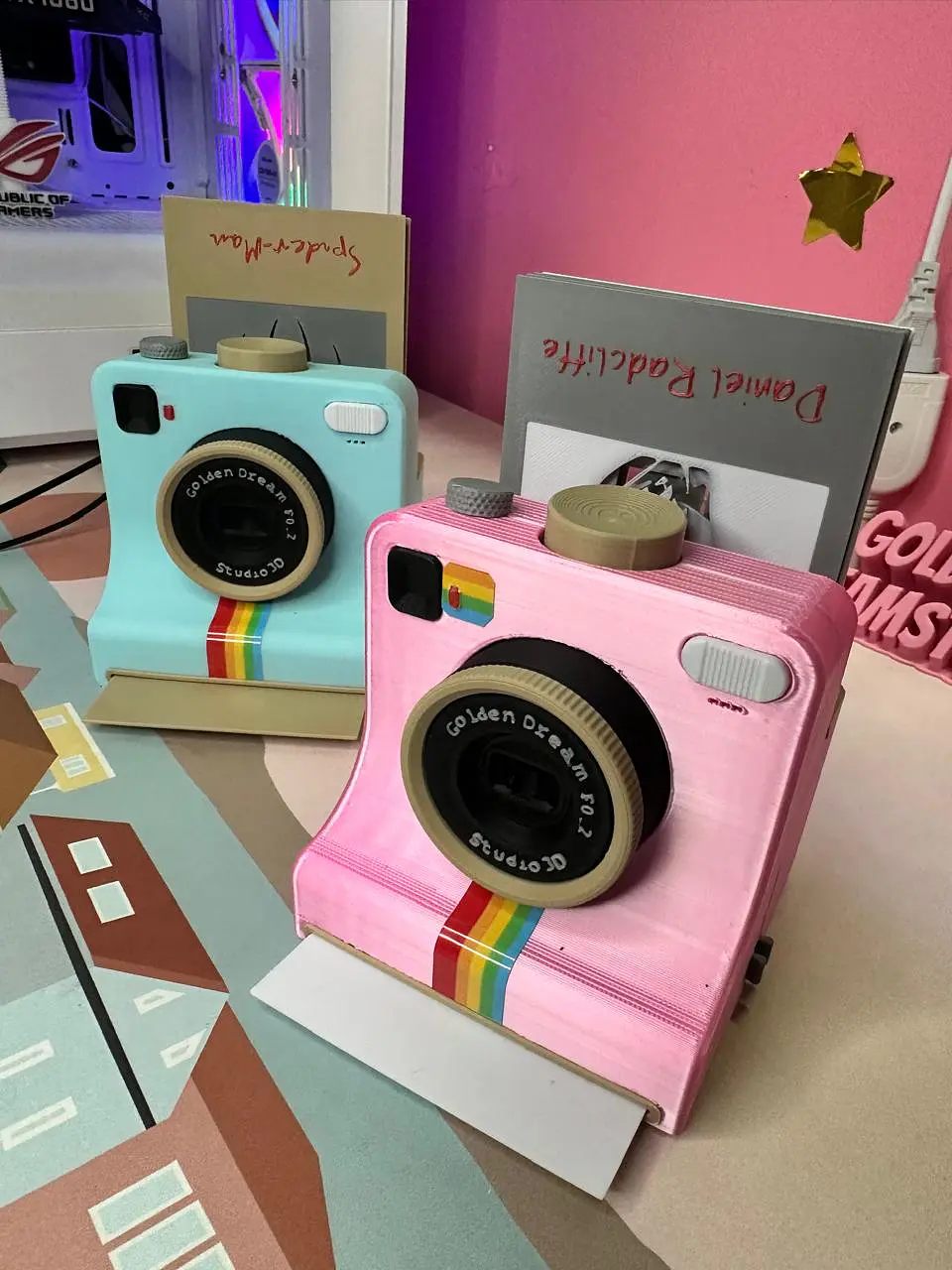 Camara Polaroid Dispensadora de Polvos  3