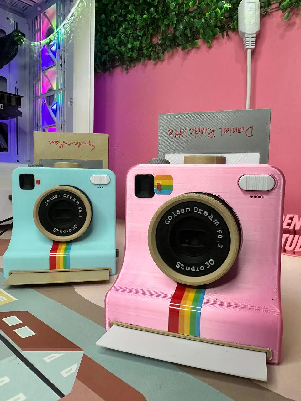 Camara Polaroid Dispensadora de Polvos  4
