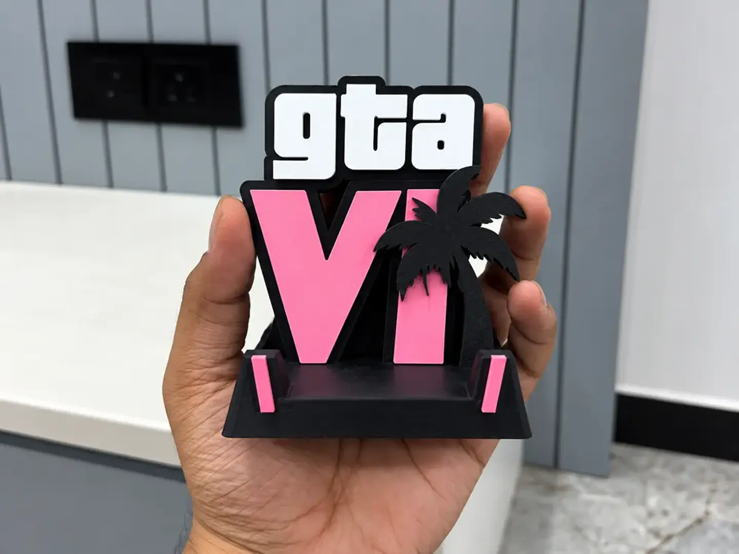 Soporte para telefono al estilo GTA 2