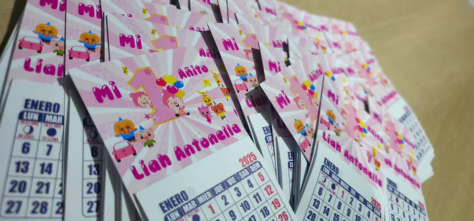 Mini calendarios Personalizados 1