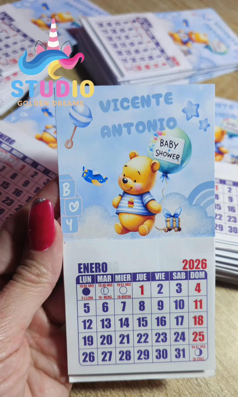 Mini calendarios Personalizados 2