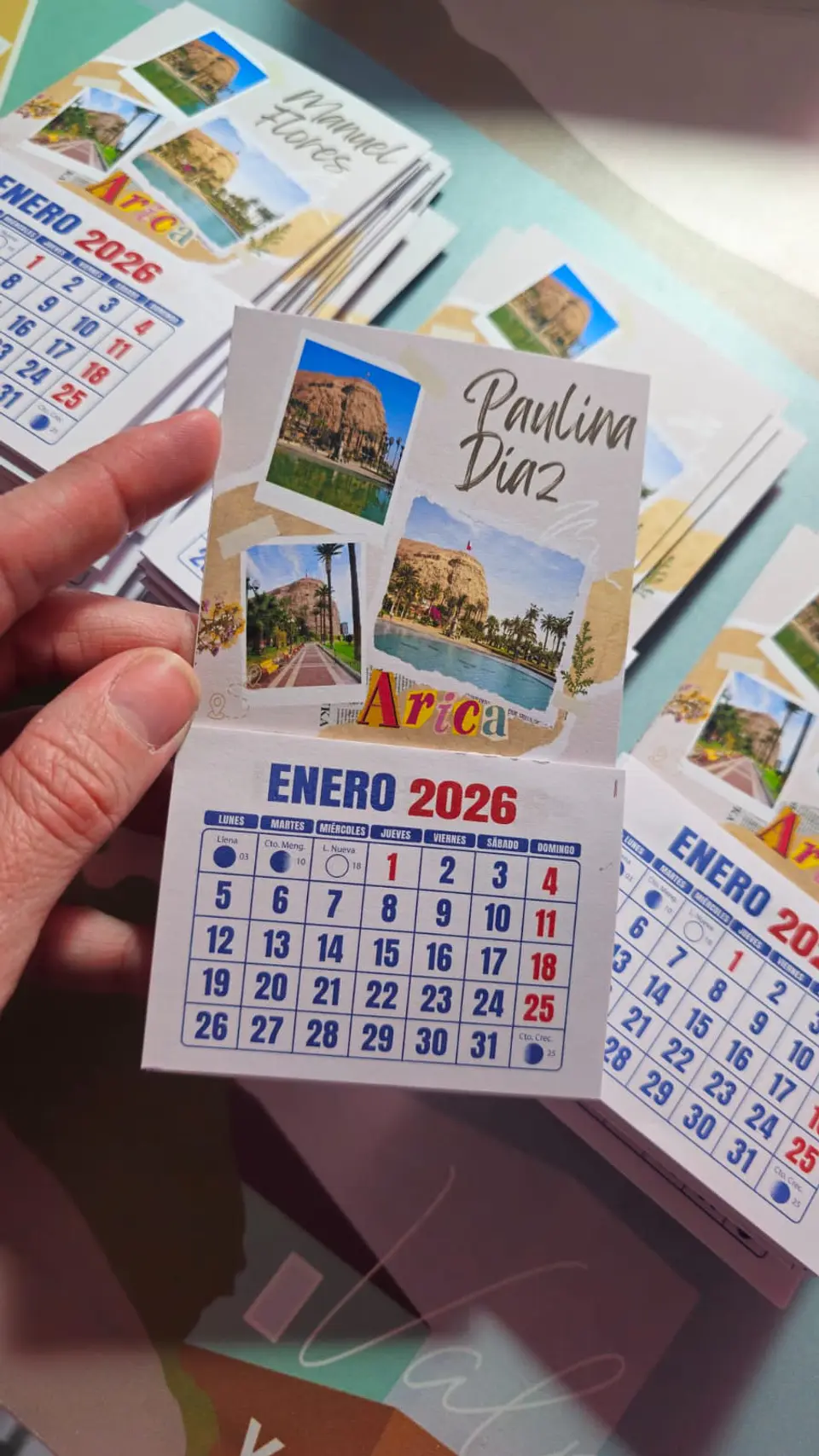 Mini calendarios Personalizados 3
