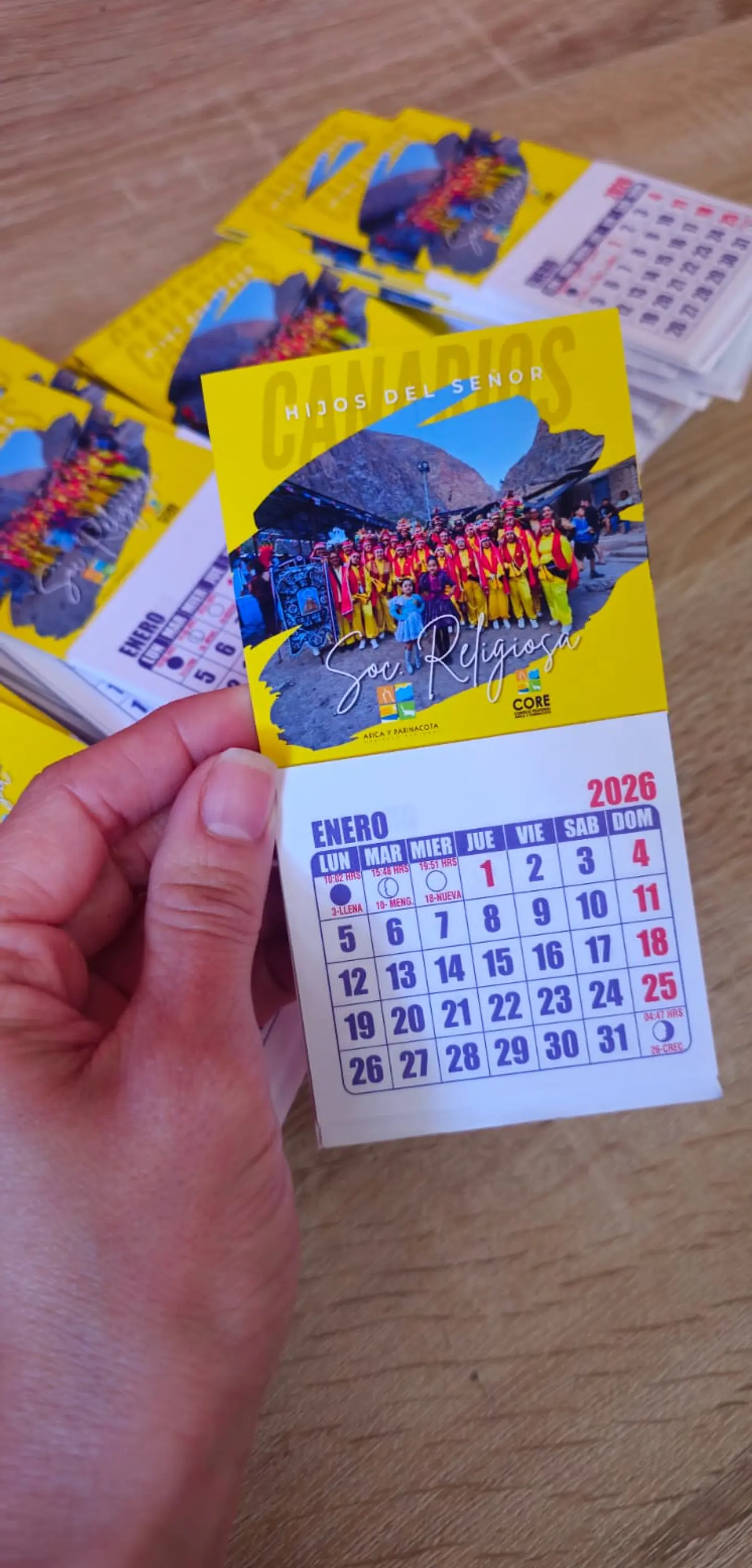 Mini calendarios Personalizados 5