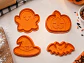 Cortadores de Galletas Hallowen y Navidad - Miniatura 3