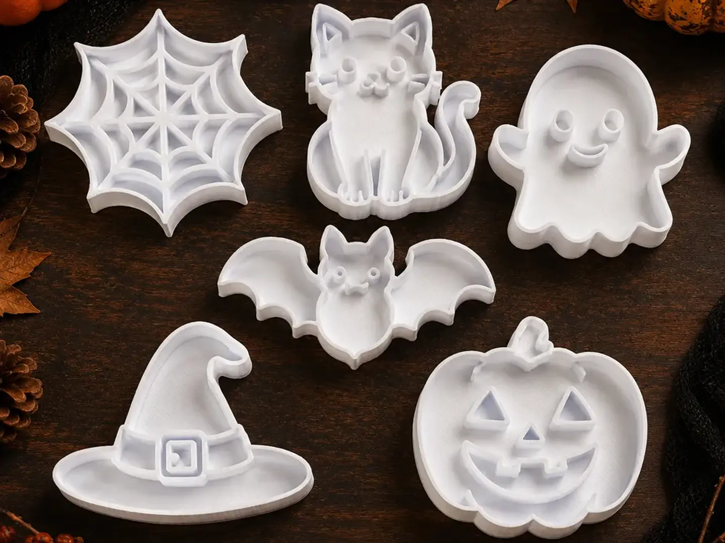 Cortadores de Galletas Hallowen y Navidad 6