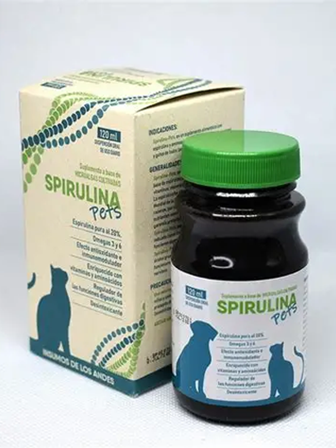 Spirulina Pets x 120 ml 1