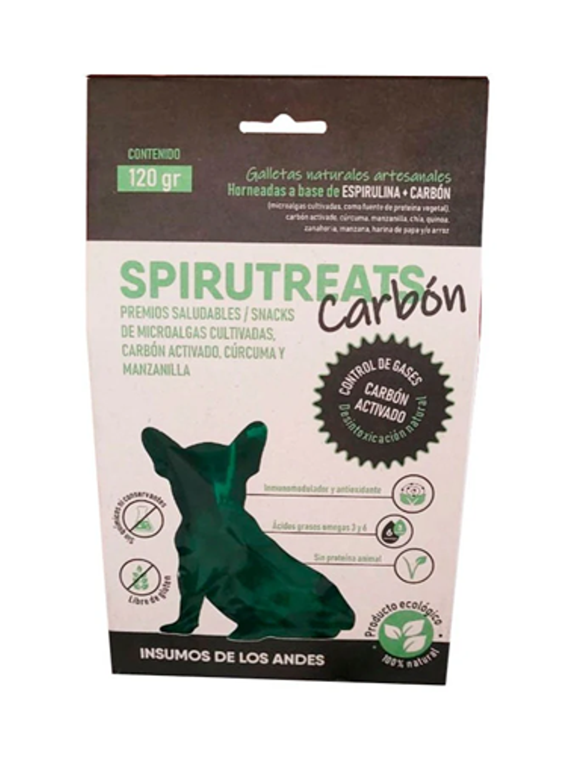 Spirutreats Carbon x 120 gr 1