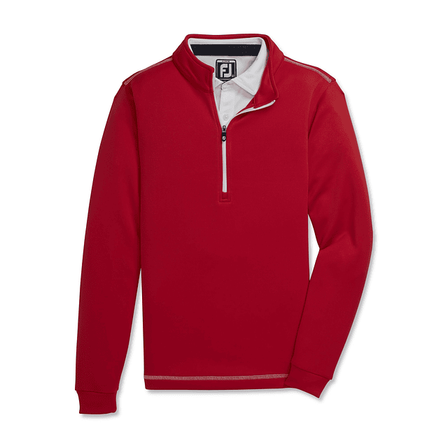 Poleron FootJoy Niño Rojo