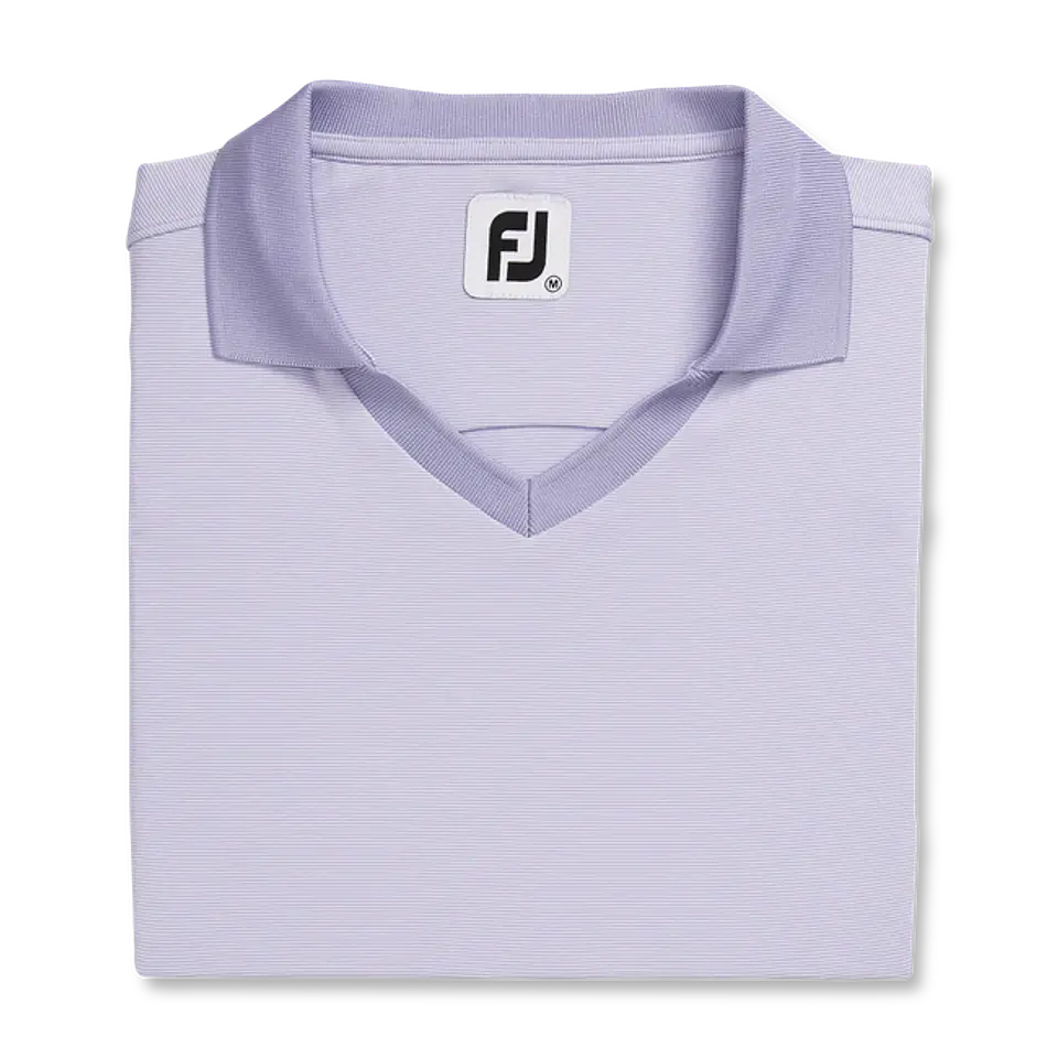 Polera Footjoy Mujer Cuello Abierto Lavanda  1