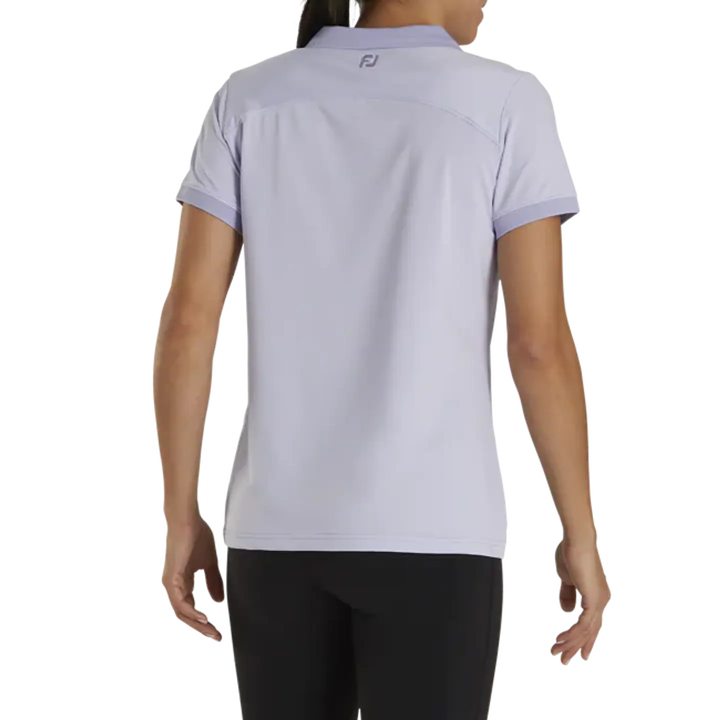 Polera Footjoy Mujer Cuello Abierto Lavanda  3