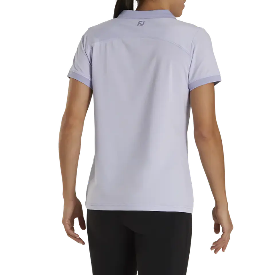 Polera Footjoy Mujer Cuello Abierto Lavanda  3