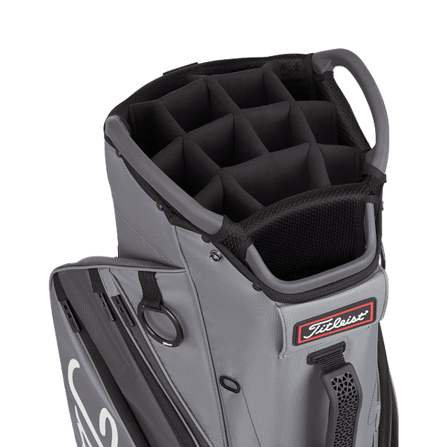 Bolso de carro Titleist Cart 14 Gris/Grafito/Negro