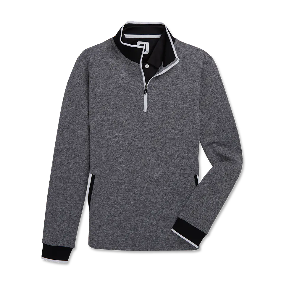 Poleron Mujer cierre 3/4 Half Zip Fleece Back  1