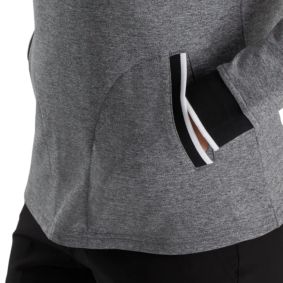 Poleron Mujer cierre 3/4 Half Zip Fleece Back  3