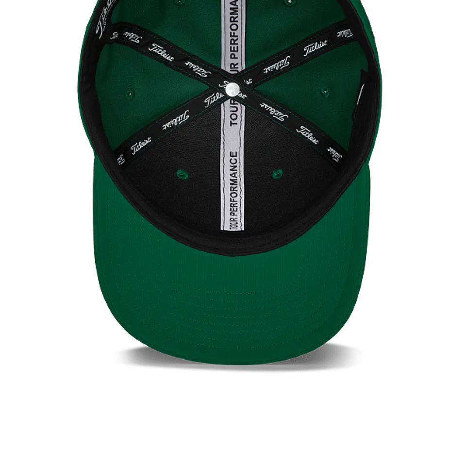 Gorro Titleist Tour Performance Verde/Blanco 3