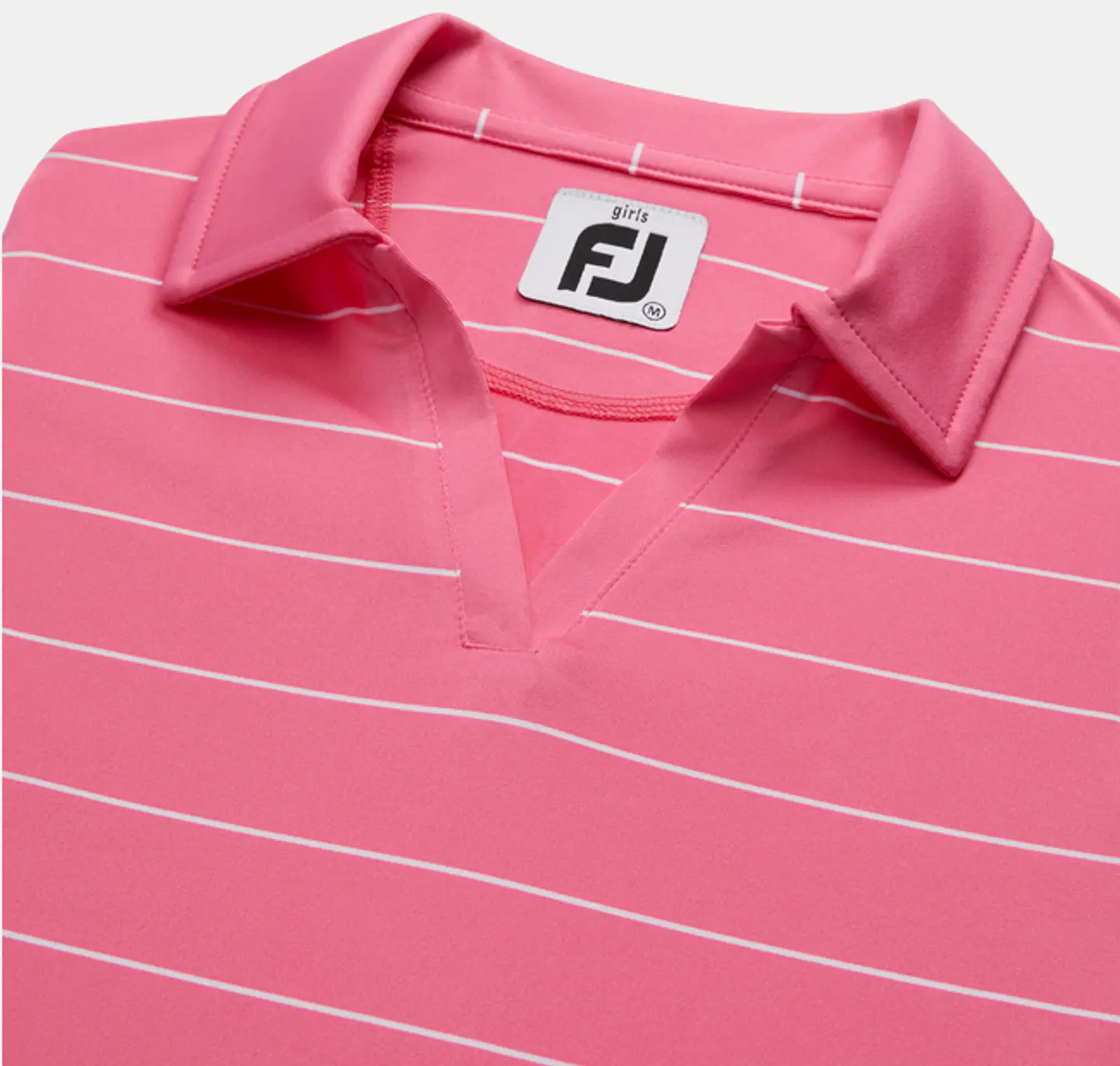 Polera Footjoy sin mangas Niña Hot Pink 2