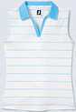 Polera Footjoy sin mangas Niña Blanco/Aqua - Miniatura 3