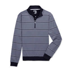 Poleron Mujer cierre 3/4 Half Zip Houndstooh