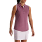 Polera de Mujer Sin Manga con ribetes Houndstooh  - Miniatura 2