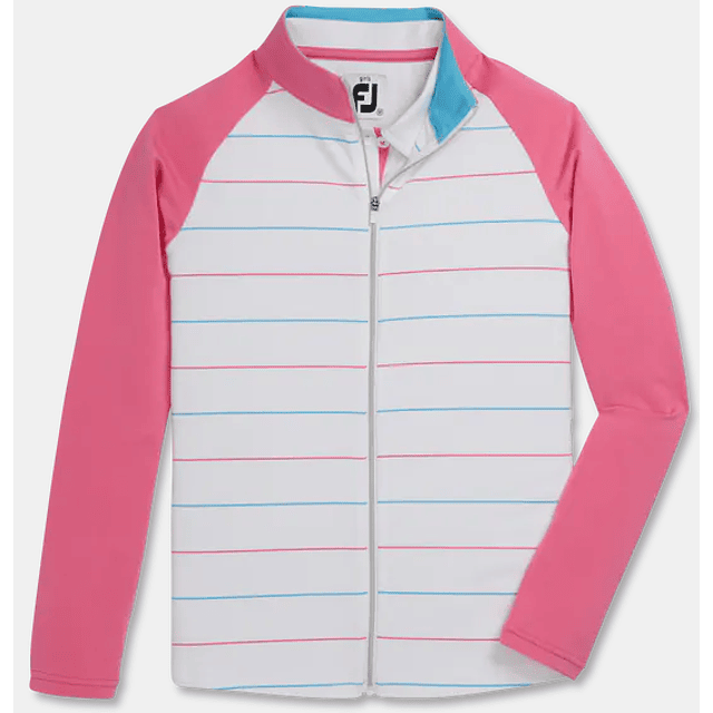 Chaqueta Footjoy Niña Blanco/Rosado/Aqua