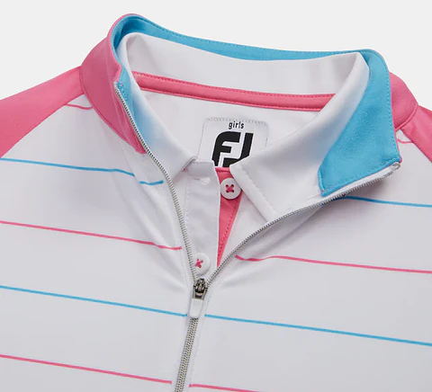 Chaqueta Footjoy Niña Blanco/Rosado/Aqua