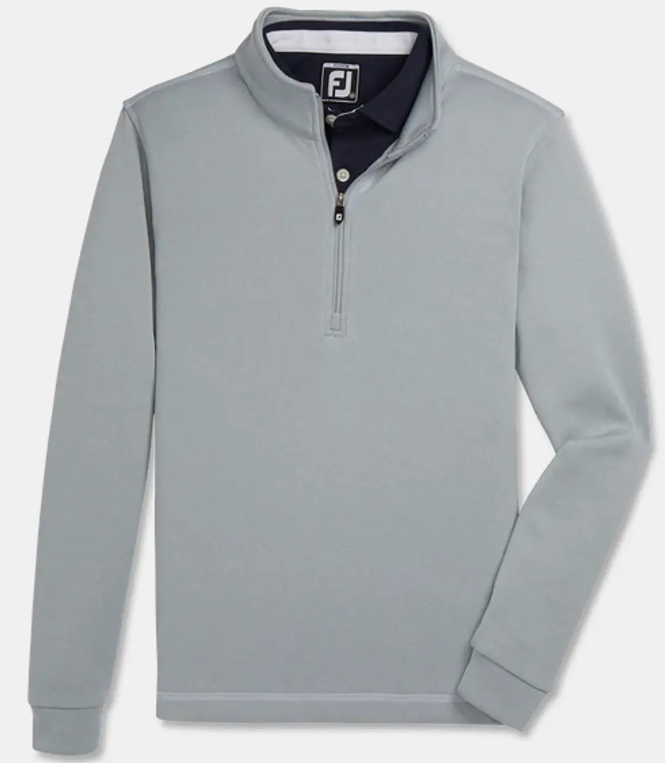 Poleron Footjoy  Niño Gris 1