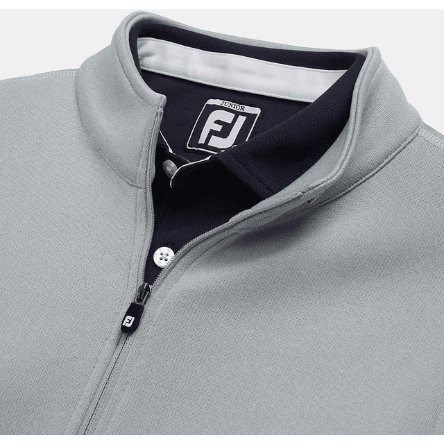 Poleron Footjoy  Niño Gris